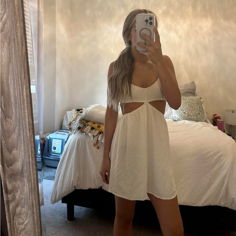 White dress